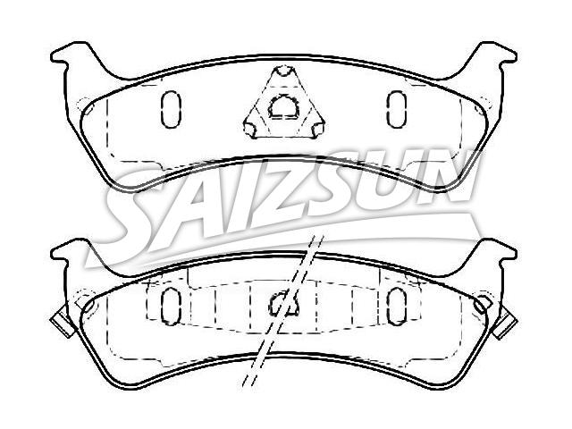 Pastillas de freno Brake Pad Set:4762101