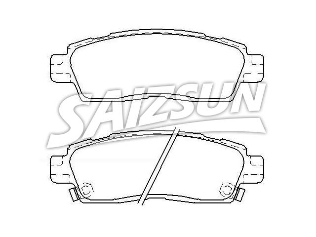 Pastillas de freno Brake Pad Set:88935752