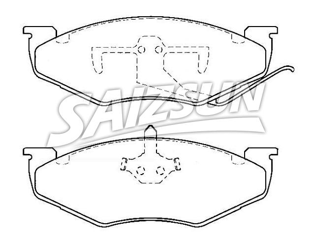 Pastillas de freno Brake Pad Set:4383928