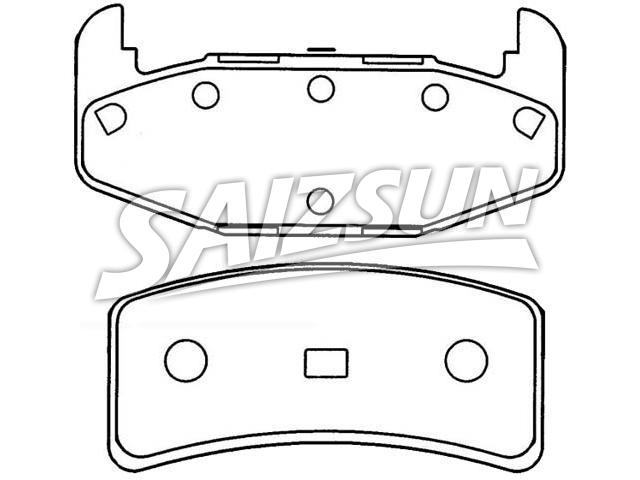 Pastillas de freno Brake Pad Set:12321443