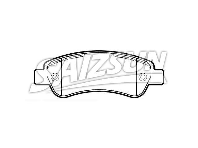 Pastillas de freno Brake Pad Set:4253.59