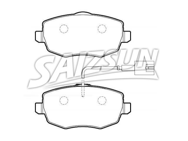 Pastillas de freno Brake Pad Set:77364331