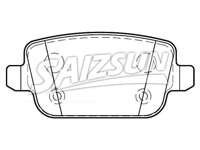 Pastillas de freno Brake Pad Set:LR003657