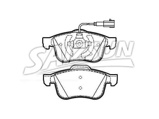Pastillas de freno Brake Pad Set:77363599