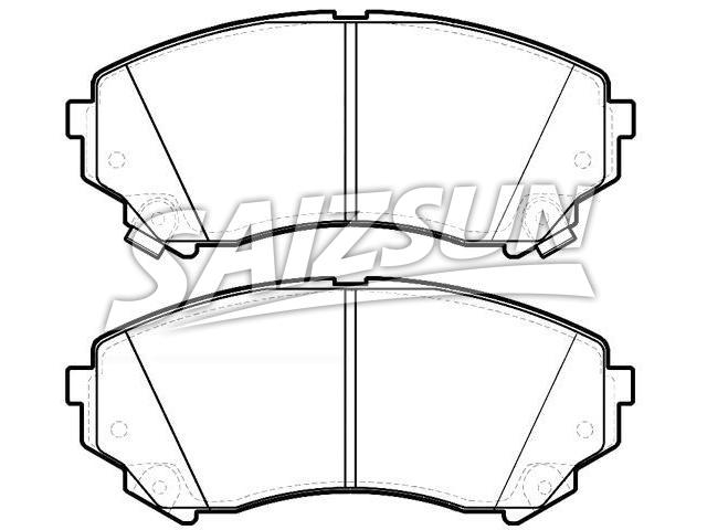 Pastillas de freno Brake Pad Set:25814702