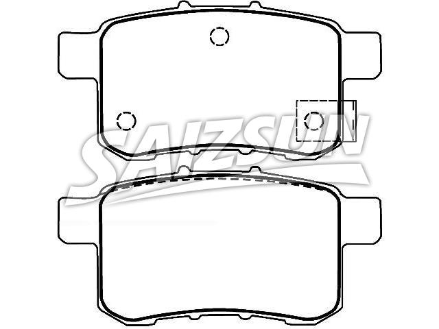 Pastillas de freno Brake Pad Set:43022-TA0-A00