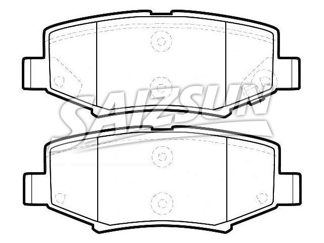 Pastillas de freno Brake Pad Set:68003776AA