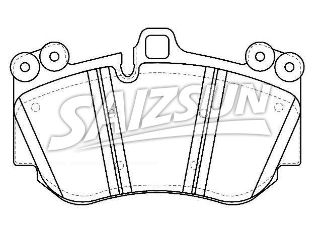 Pastillas de freno Brake Pad Set:955 351 939 50