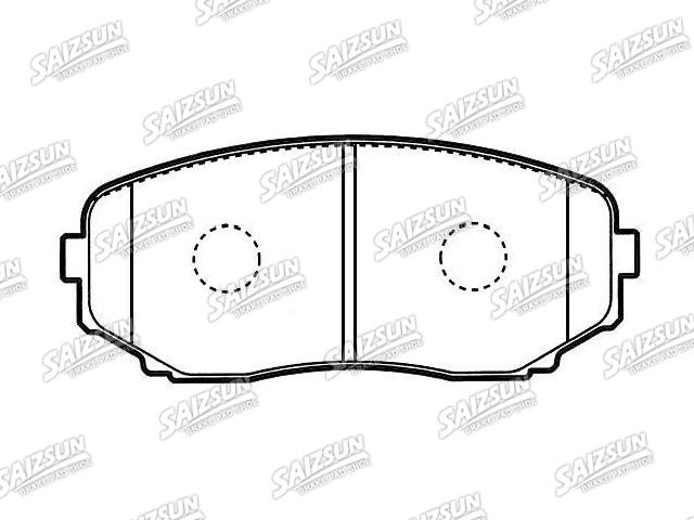 Pastillas de freno Brake Pad Set:L2Y6-33-23Z