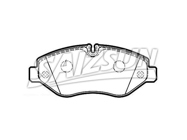 Pastillas de freno Brake Pad Set:42555881