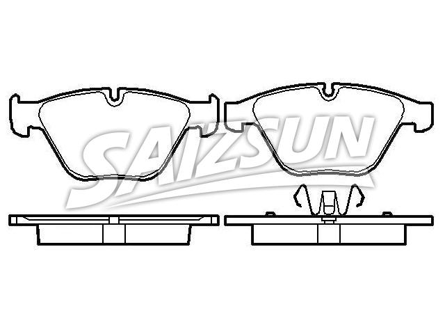 Pastillas de freno Brake Pad Set:34 11 2 288 859