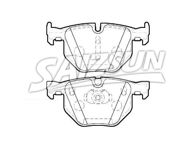 Pastillas de freno Brake Pad Set:34 21 6 776 937