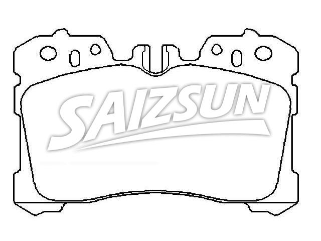 Pastillas de freno Brake Pad Set:04465-0W110