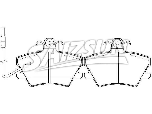 Pastillas de freno Brake Pad Set:77 01 202 241