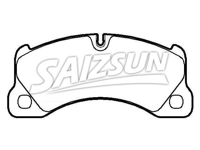 Pastillas de freno Brake Pad Set:7L0 698 151 M