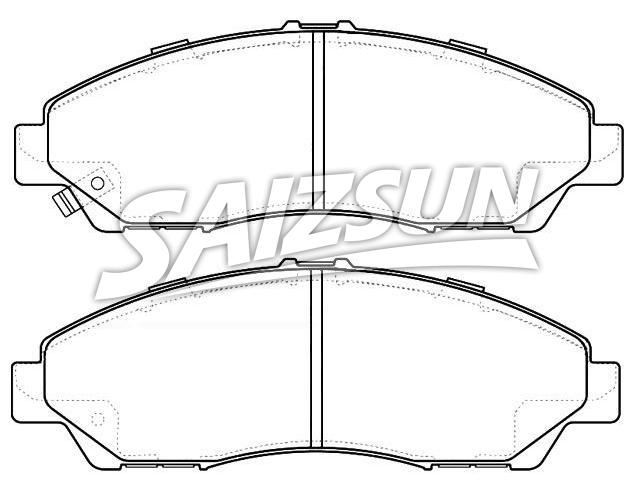 刹车片 Brake Pad Set:45022-STX-A00