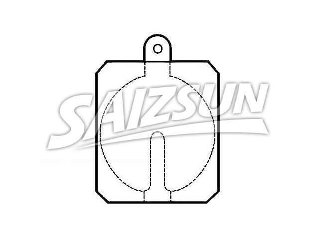 Pastillas de freno Brake Pad Set:GBP254