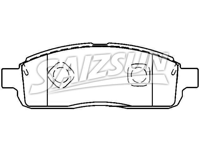 刹车片 Brake Pad Set:9L3Z-2001-A