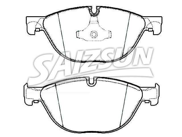 刹车片 Brake Pad Set:34 11 6 775 322
