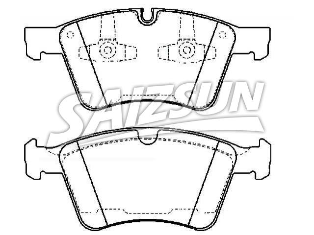 тормозная кладка Brake Pad Set:164 420 13 20