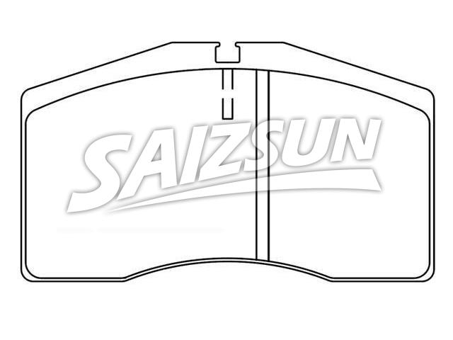 тормозная кладка Brake Pad Set:8A0 698 151 G