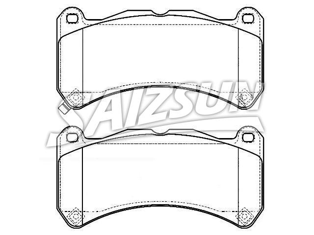 тормозная кладка Brake Pad Set:04465-0W120