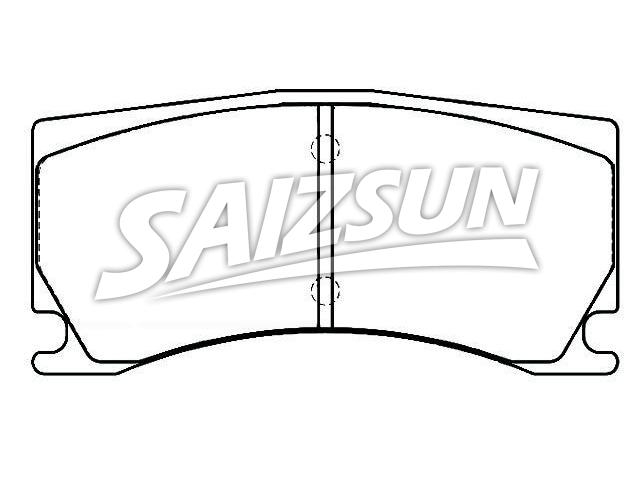 тормозная кладка Brake Pad Set:C2P15994