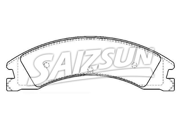 Pastillas de freno Brake Pad Set:8C2Z-2200-B