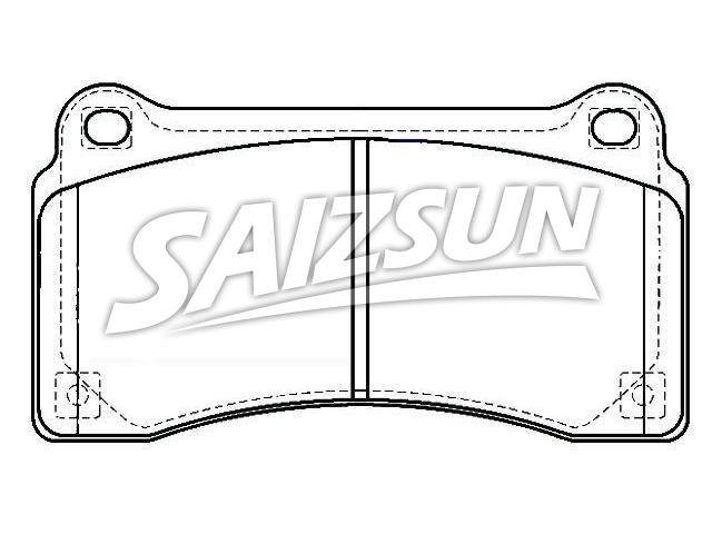 Pastillas de freno Brake Pad Set:D4060-JF20A