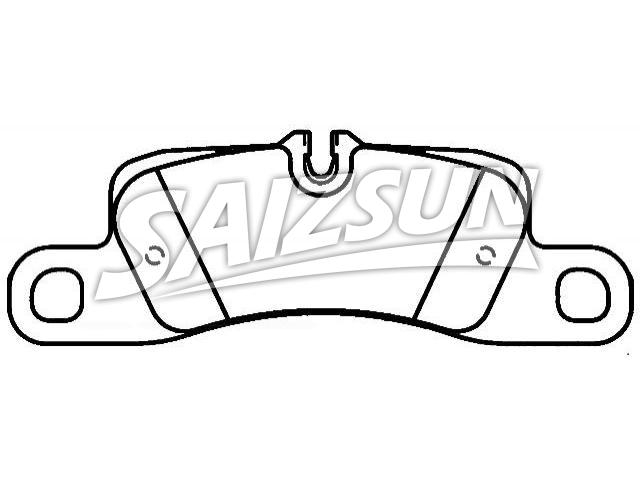 刹车片 Brake Pad Set:958 352 939 70