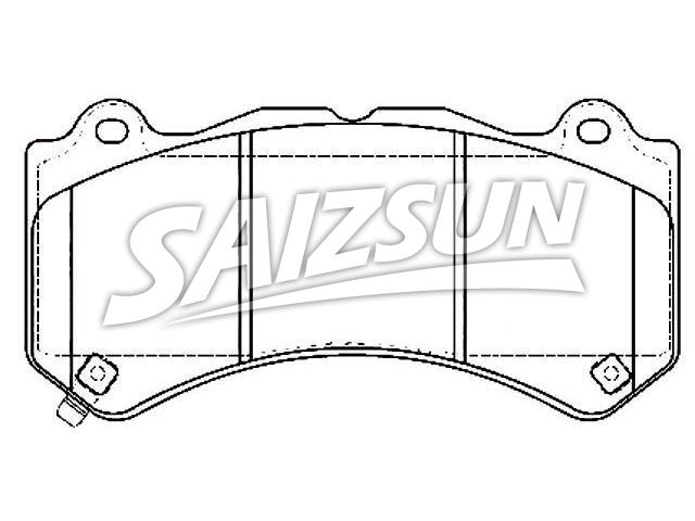 Pastillas de freno Brake Pad Set:25940447