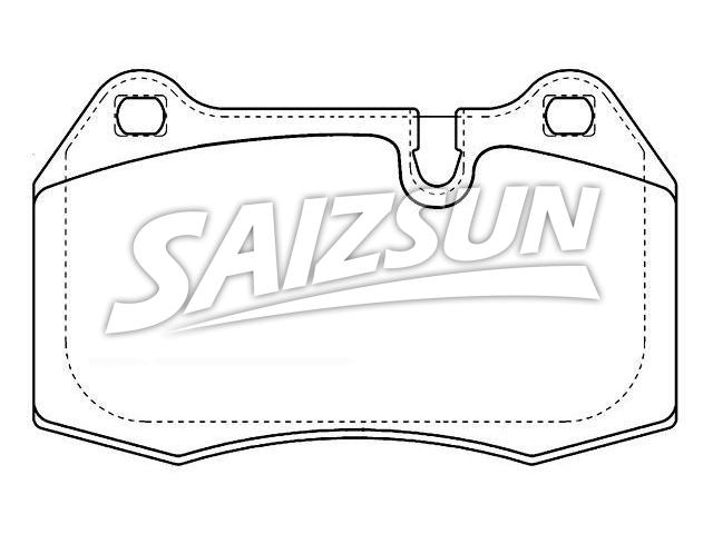 Pastillas de freno Brake Pad Set:70000961