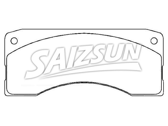 Pastillas de freno Brake Pad Set:E7HZ-2001-A