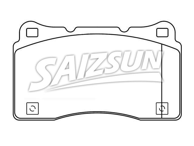 тормозная кладка Brake Pad Set:7R3Z-2001-A