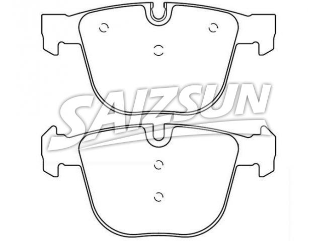 тормозная кладка Brake Pad Set:PC57349PA