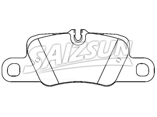 тормозная кладка Brake Pad Set:970.352.947.03