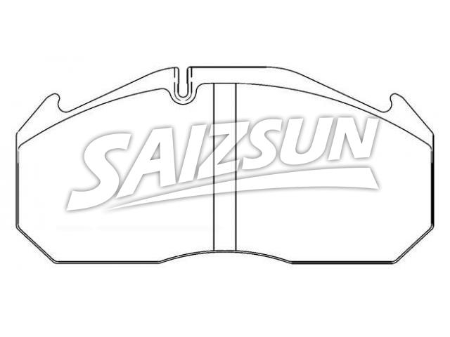 тормозная кладка Brake Pad Set:MPD5110