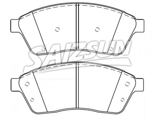 Pastillas de freno Brake Pad Set:20872587