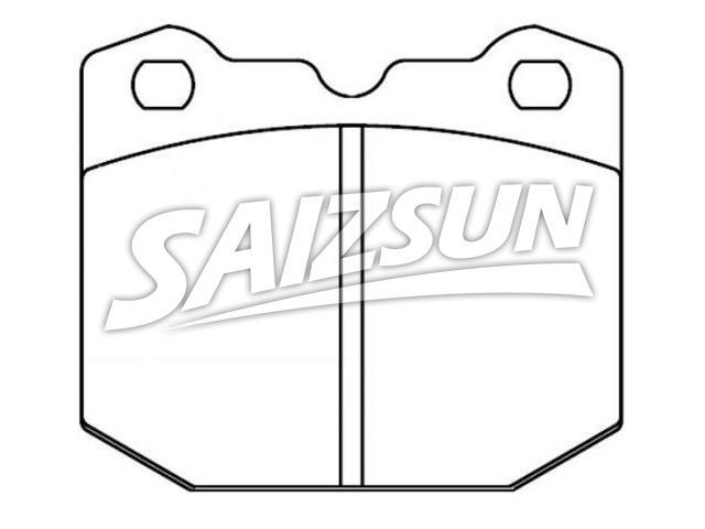 Pastillas de freno Brake Pad Set:D513-7043