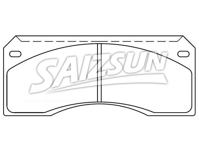Pastillas de freno Brake Pad Set:D1244-8361