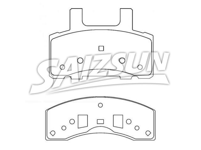 Pastillas de freno Brake Pad Set:D845-7721