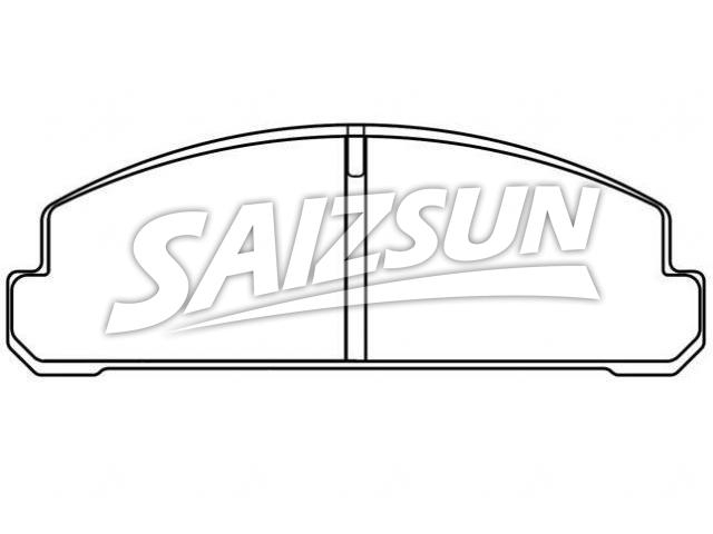 Brake Pad Set:3598-49-230