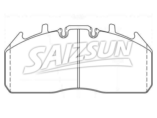 Brake Pad Set:D1323-8435