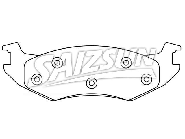 Brake Pad Set:D142-7074A