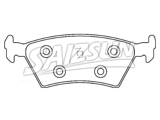 Brake Pad Set:4313838