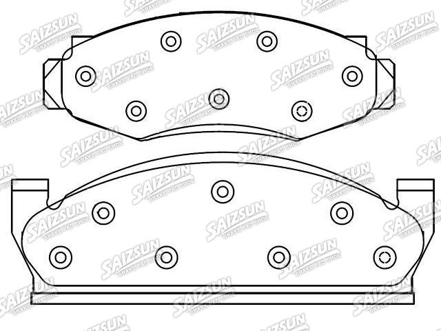 Brake Pad Set:8129665