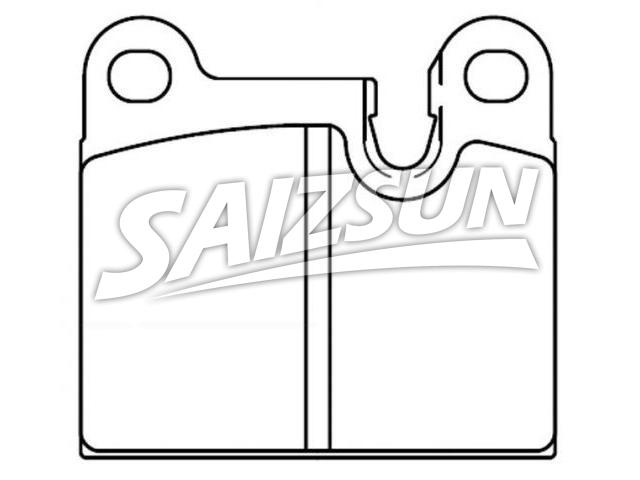 Brake Pad Set:D288-7191