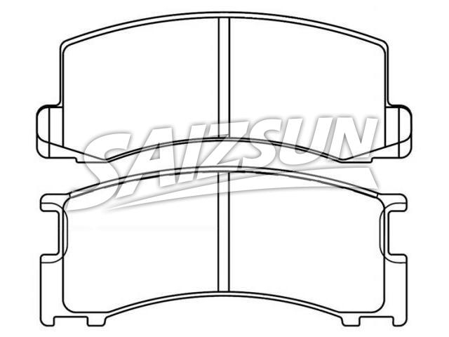 Brake Pad Set:D210-7129