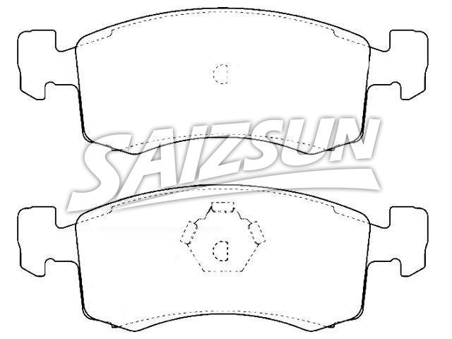Brake Pad Set:4238788