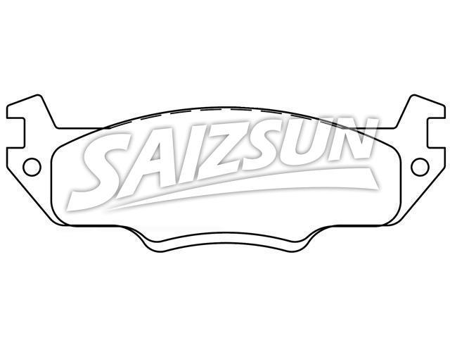 Brake Pad Set:D218-7131